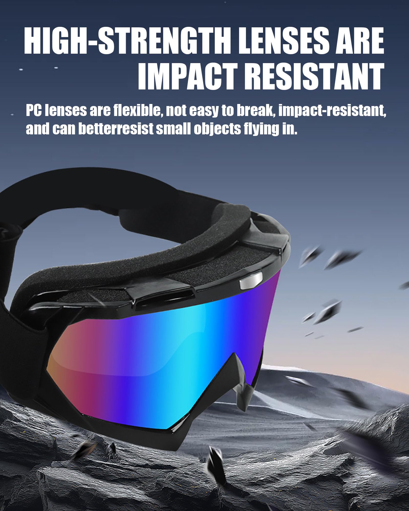 immoono helmet-friendly design fits securely under a helmet