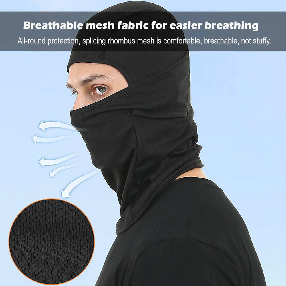 Immoono sport combo for versatile outdoor use with goggles and balaclava.