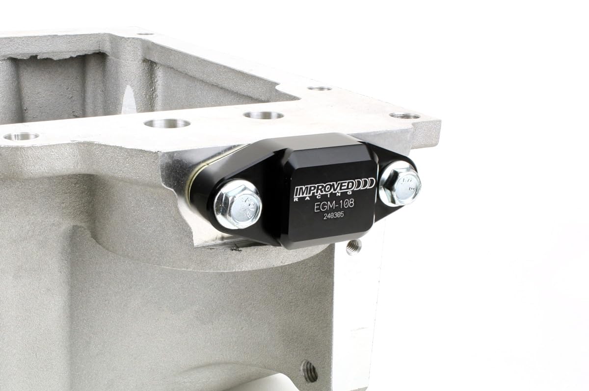 Improved Racing gasketed bypass cover supports a leak-free seal.