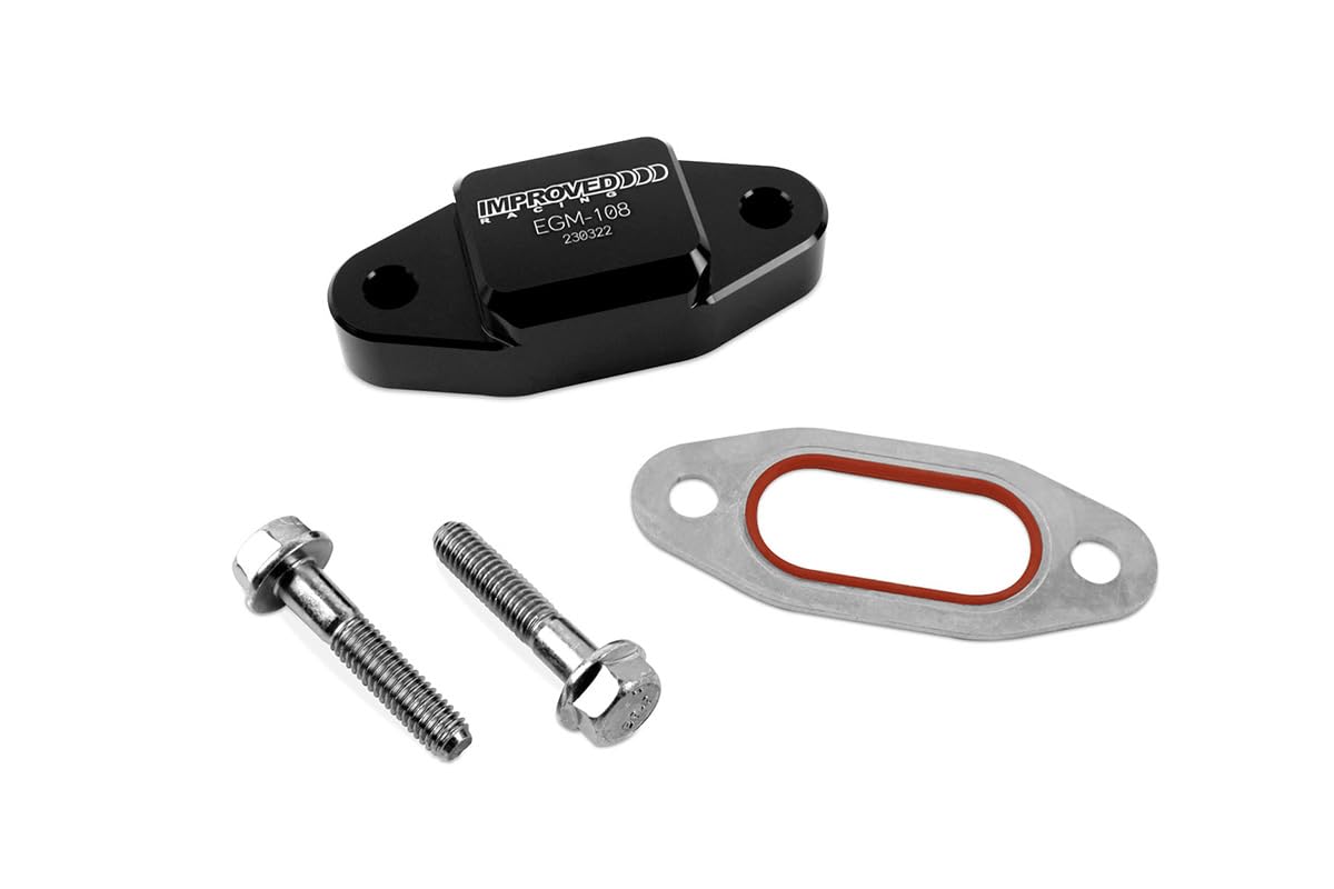 Improved Racing Gen III & IV LS bypass cover with no sensor ports for versatile installs.