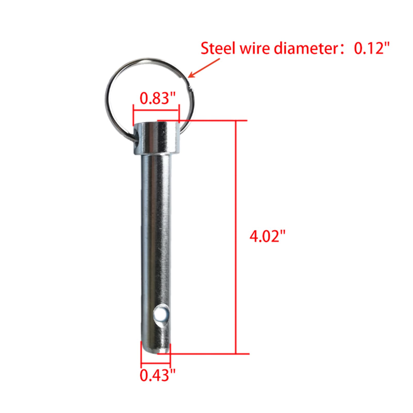 imUfer retaining pin compatible with Blue Ox tow bars