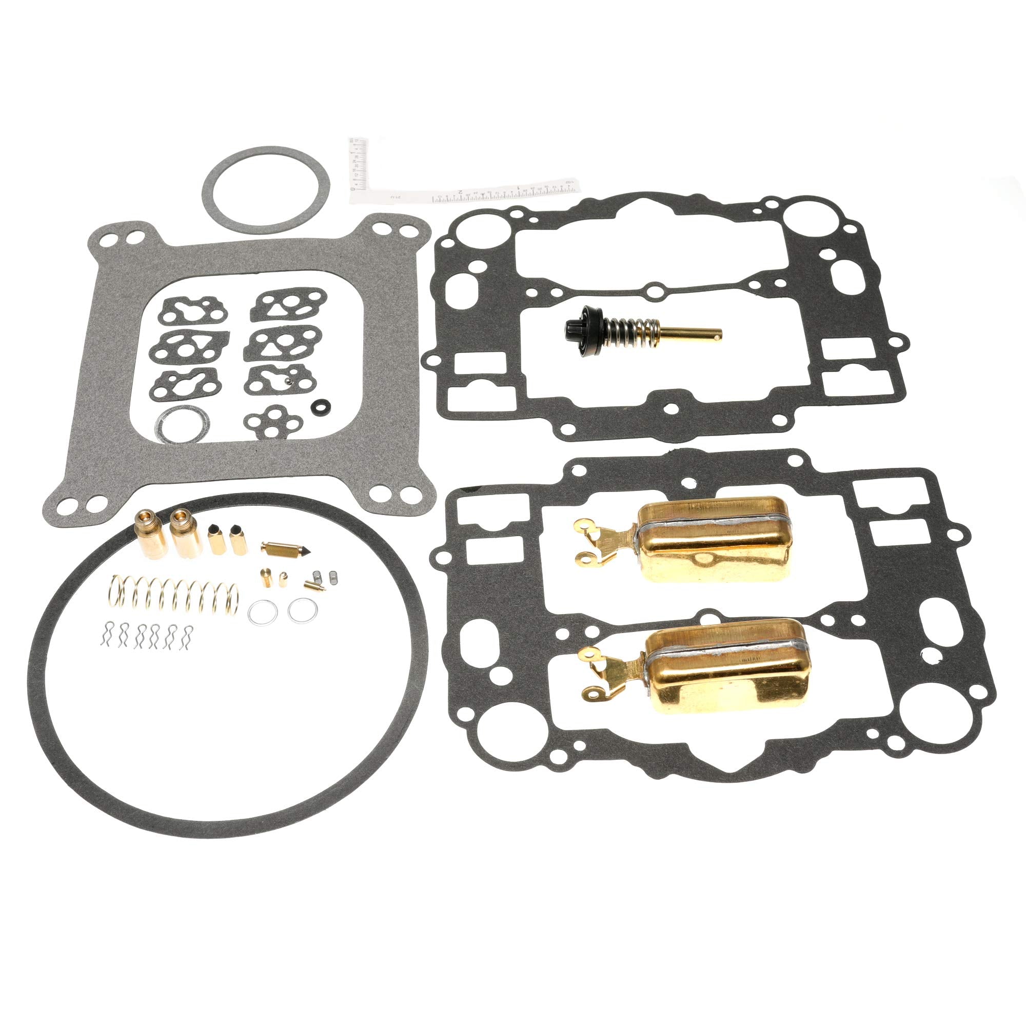 imUfer Edelbrock rebuild kit with bowl cover gasket for tight sealing and lasting performance.