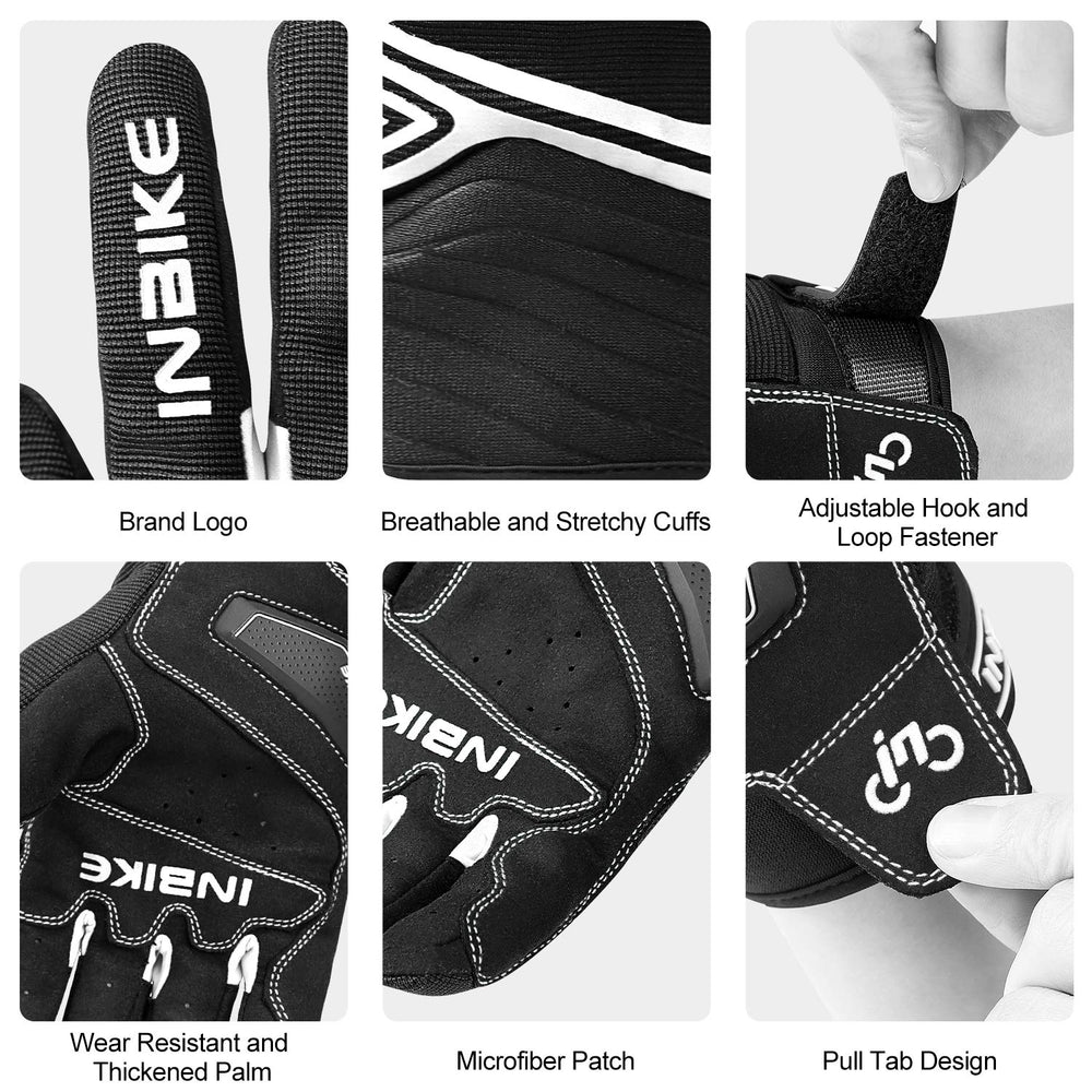 INBIKE adjustable cuff with Hook&Loop for a secure fit