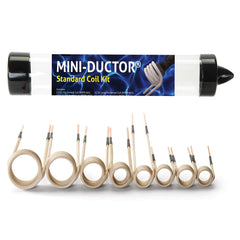 Induction Innovations MD99-650 kit with 8 interchangeable coils for versatile heating.