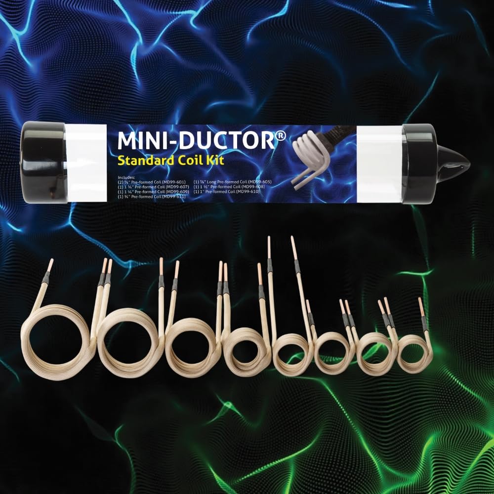 Induction Innovations MD99-650 coils heat fasteners efficiently and reliably.