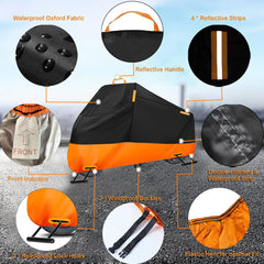 INEZARI waterproof cover with PU coating protecting against rain