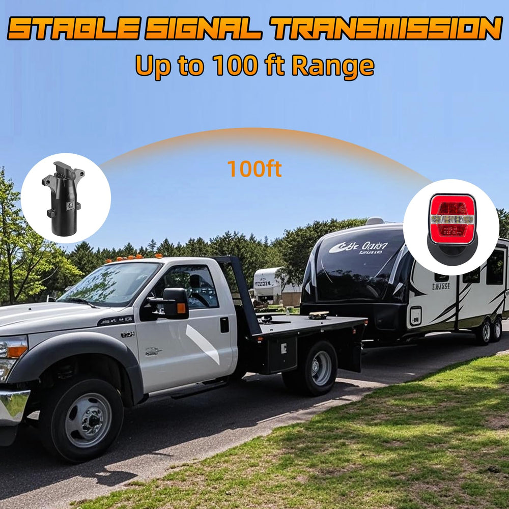 inhtgeas portable towing lights kit suitable for trucks boats and RVs