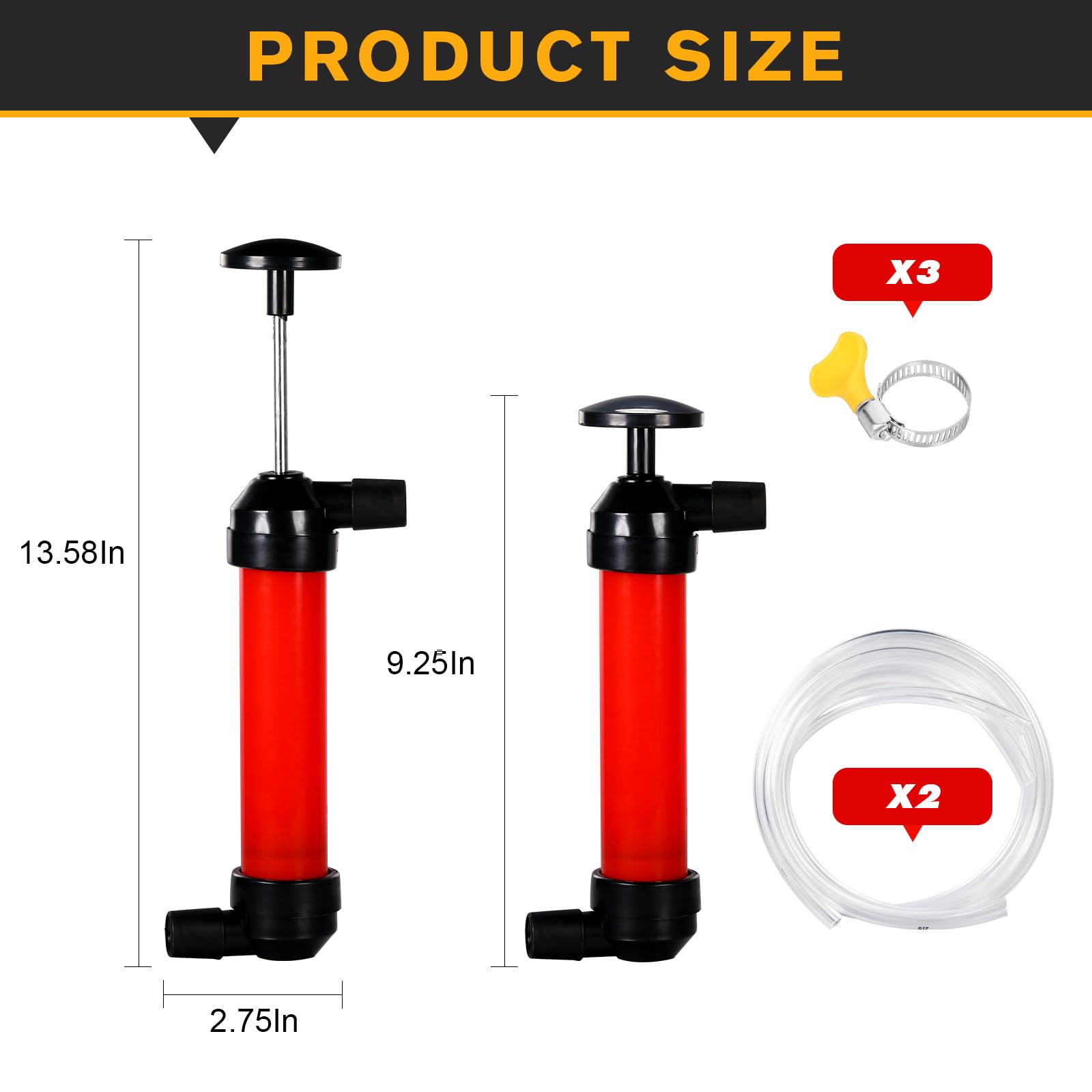 Iniscape manual pump siphon demonstrated for easy liquid transfer