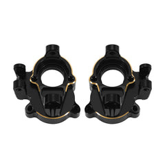 INJORA brass steering knuckles cap for 1/18, added weight improves stability.