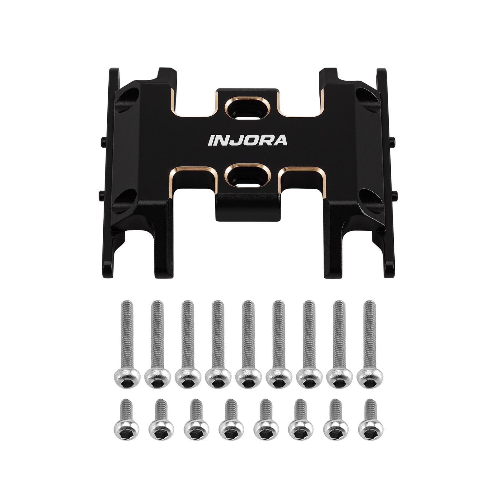 Flat bottom design boosts ground clearance for SCX24 trails.