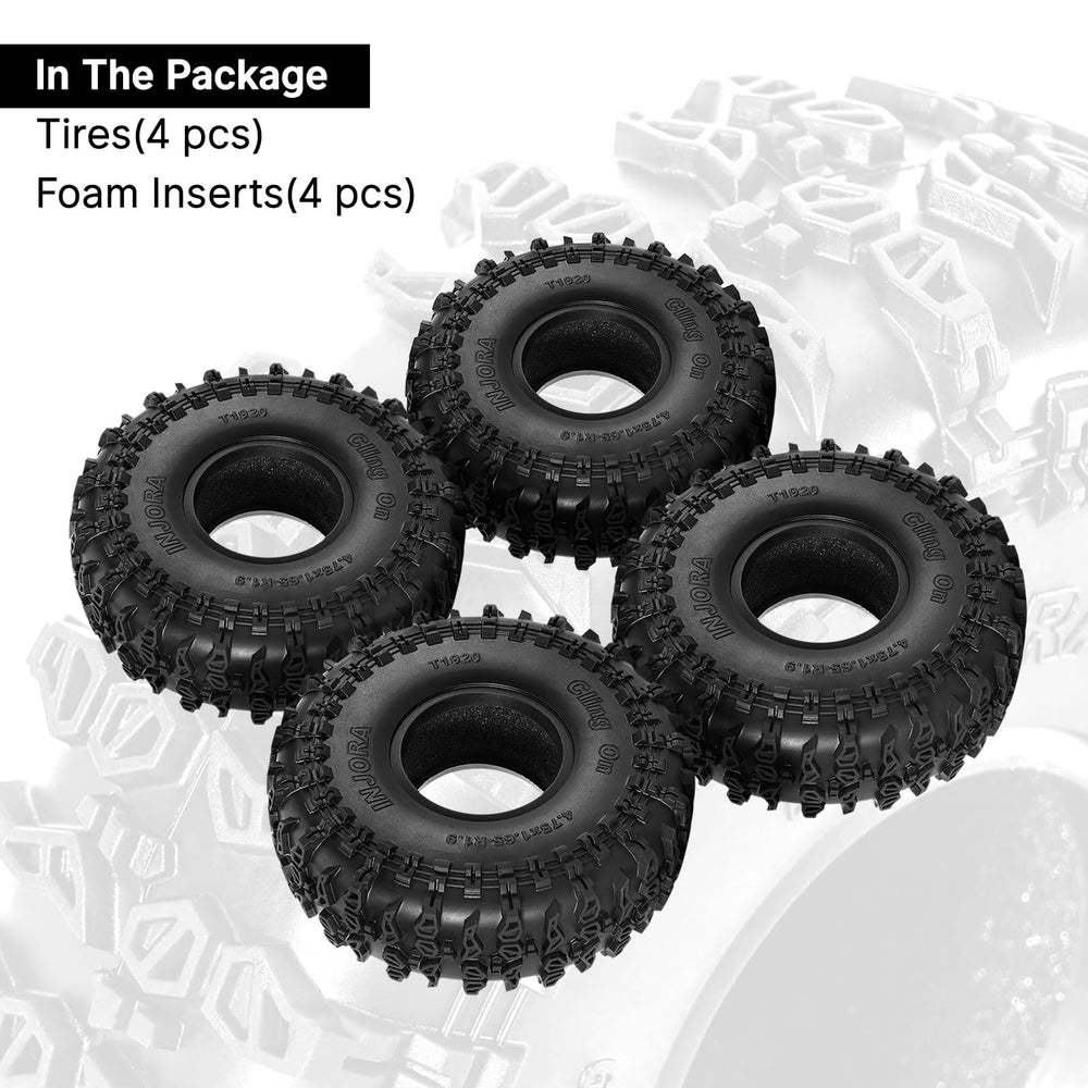 INJORA S5 packaging demonstrates convenient four-pack packaging.