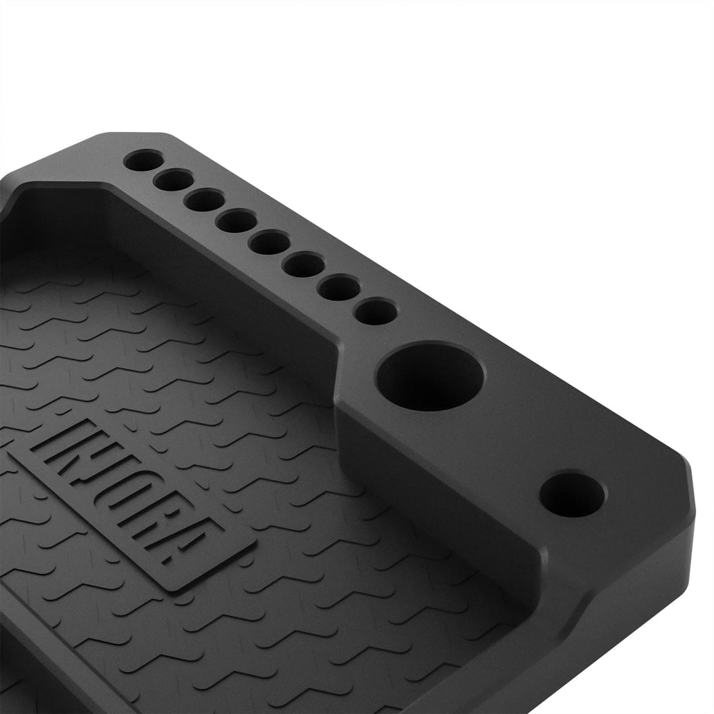 INJORA Silicone Tool Tray non-slip base protects tools and stabilizes delicate assemblies