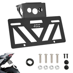 INKUDRI Ninja 400 Fender Eliminator bracket side view improves bike silhouette