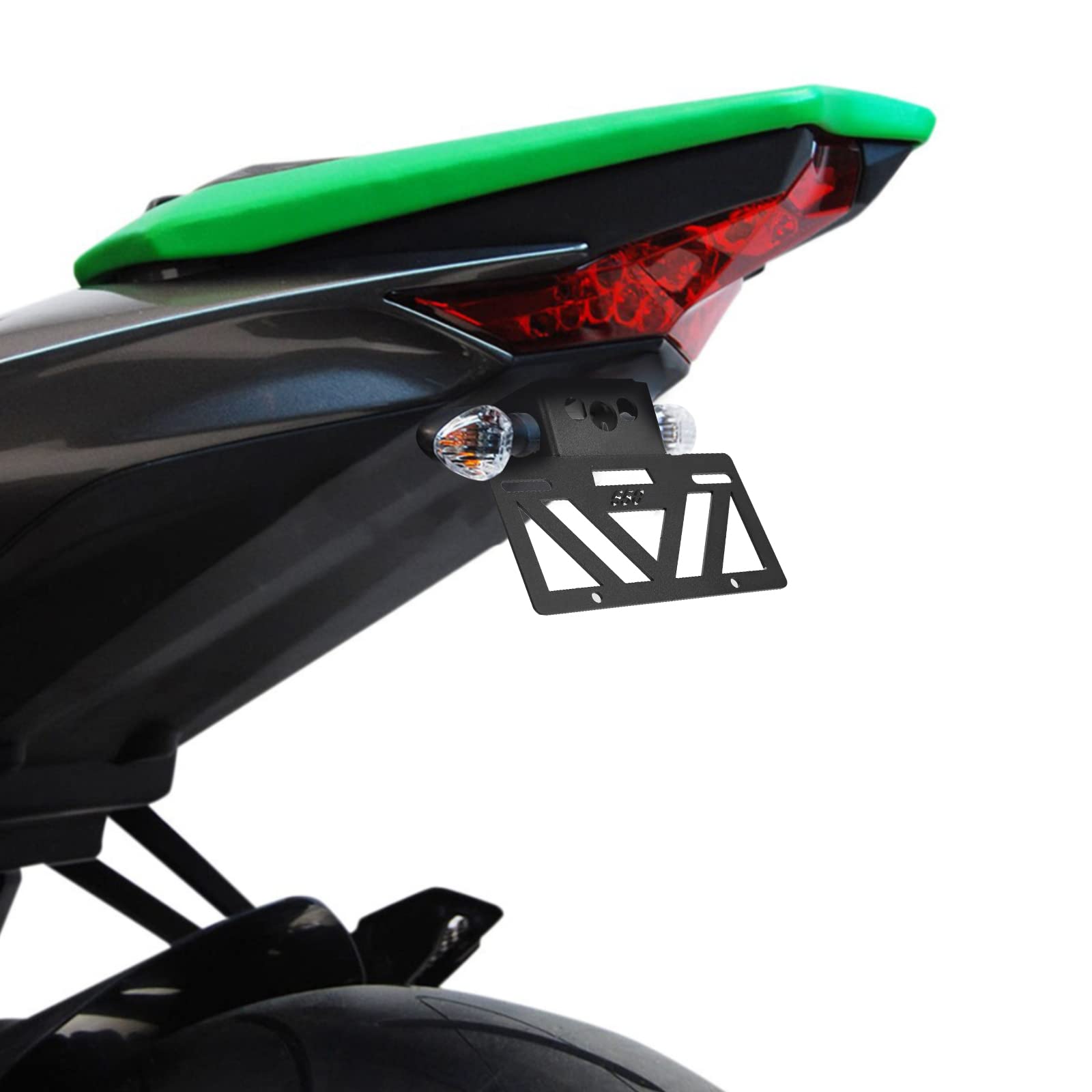 INKUDRI Ninja 650 installation-ready fender eliminator for quick setup.