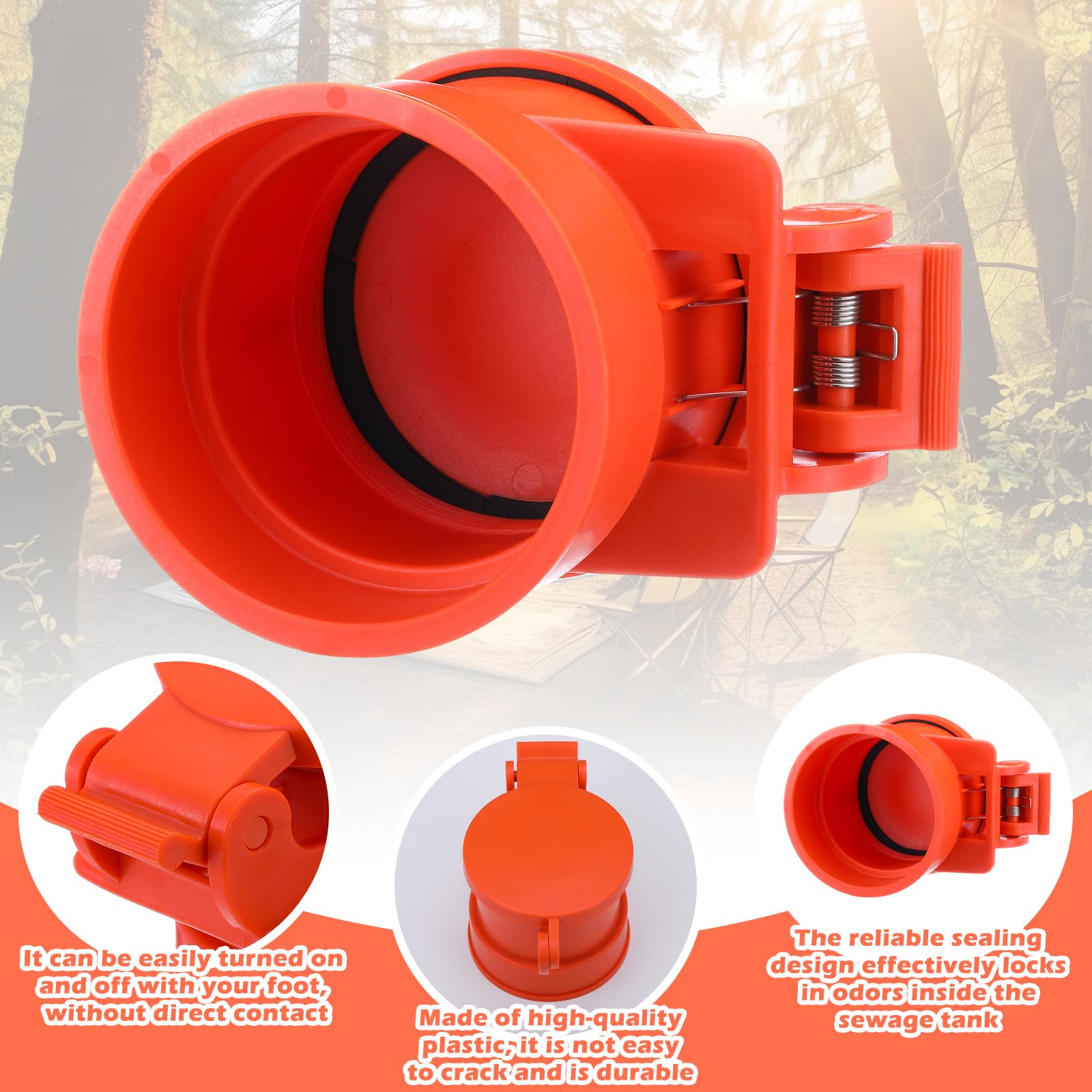 Innconee universal threaded-fit for easy screw-on attachment