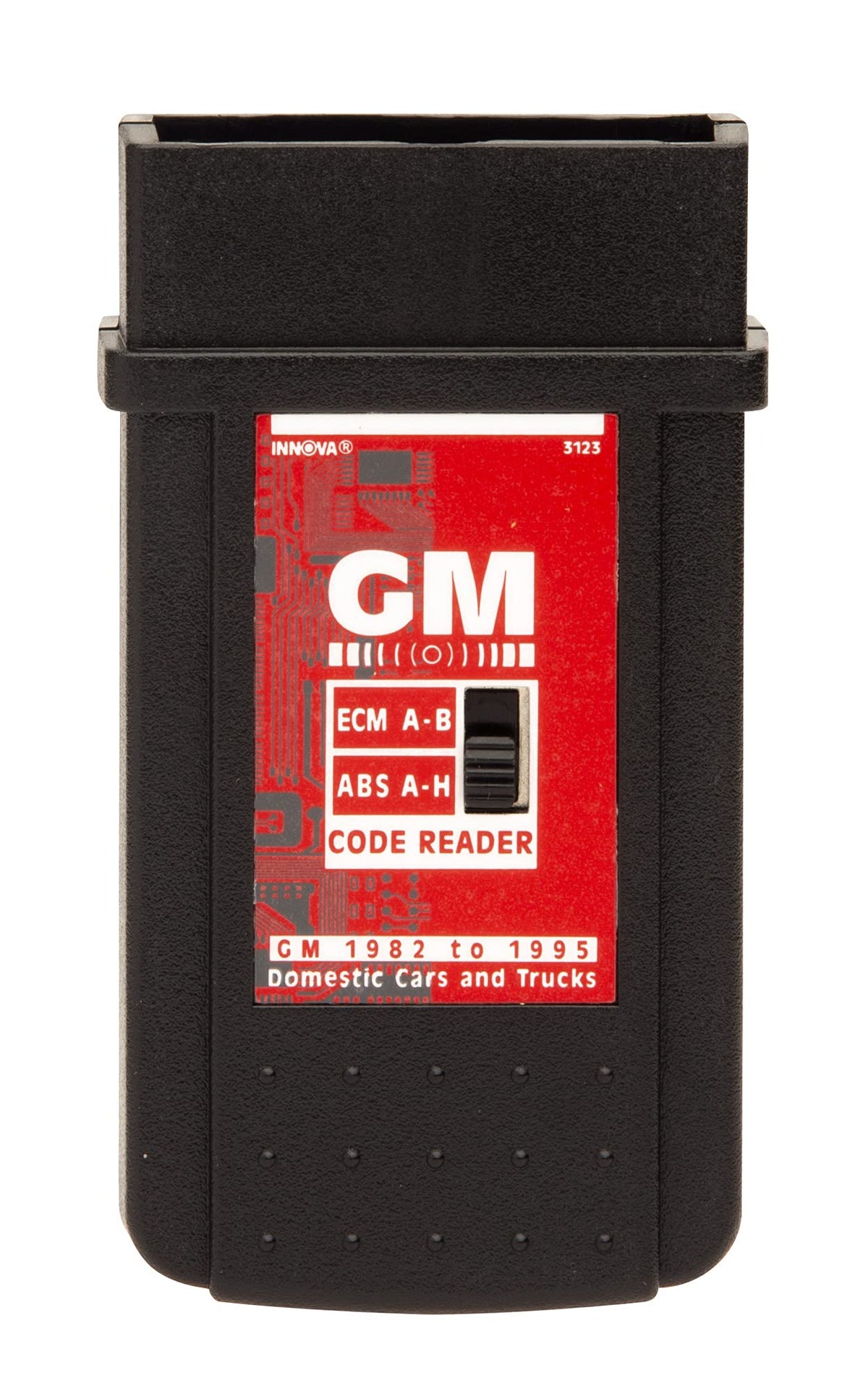Innova 3123 GM OBD1 Code Reader front view for GM diagnostics.