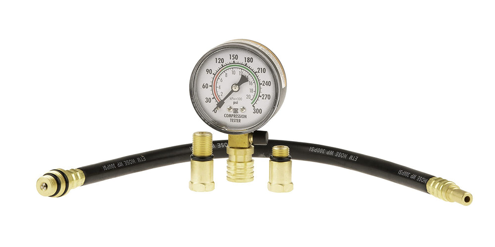 Innova 3612 dial face with 2.5-inch gauge for precise compression readings