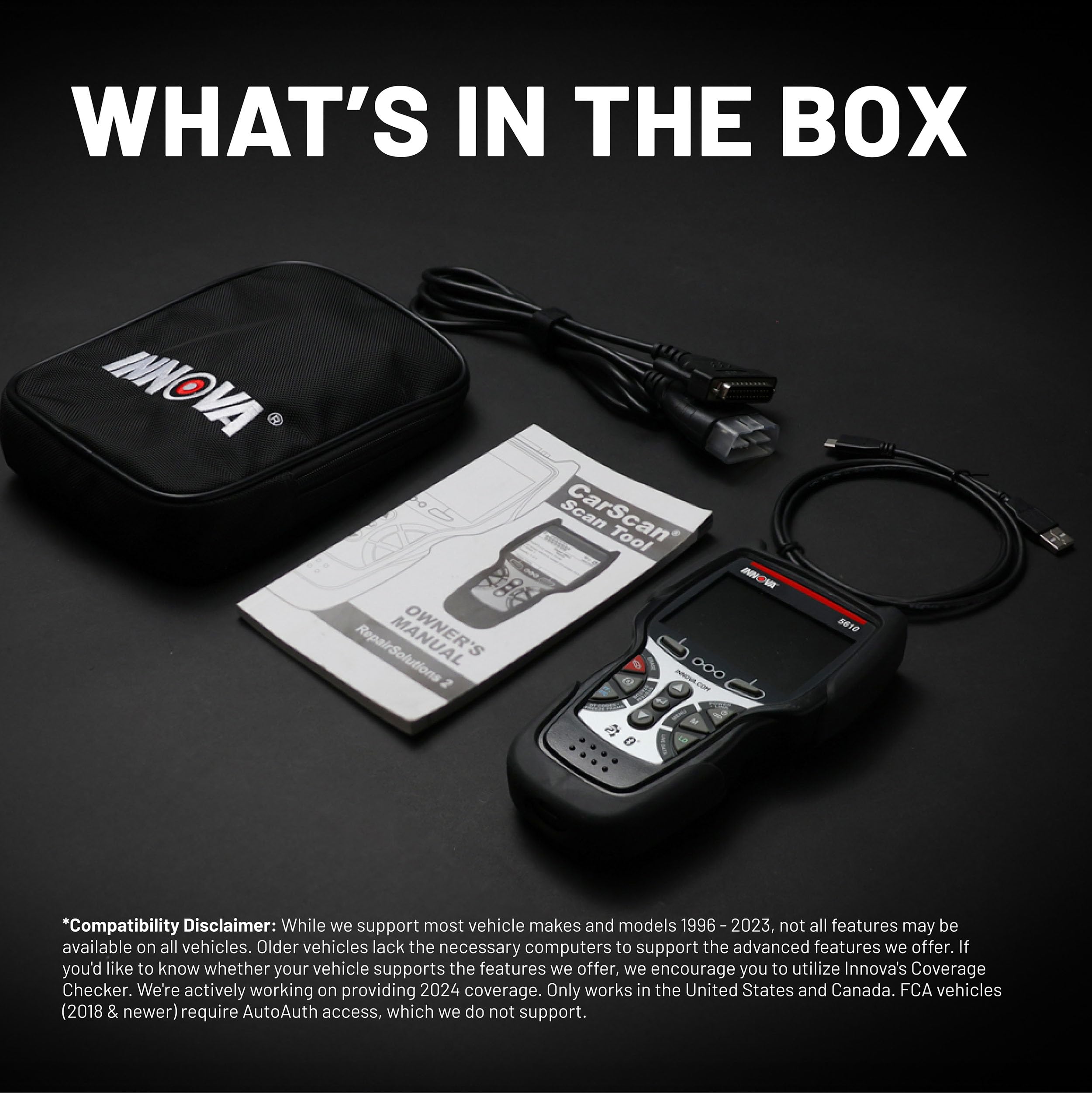 Innova 5610 free updates ensure current diagnostics without subscriptions