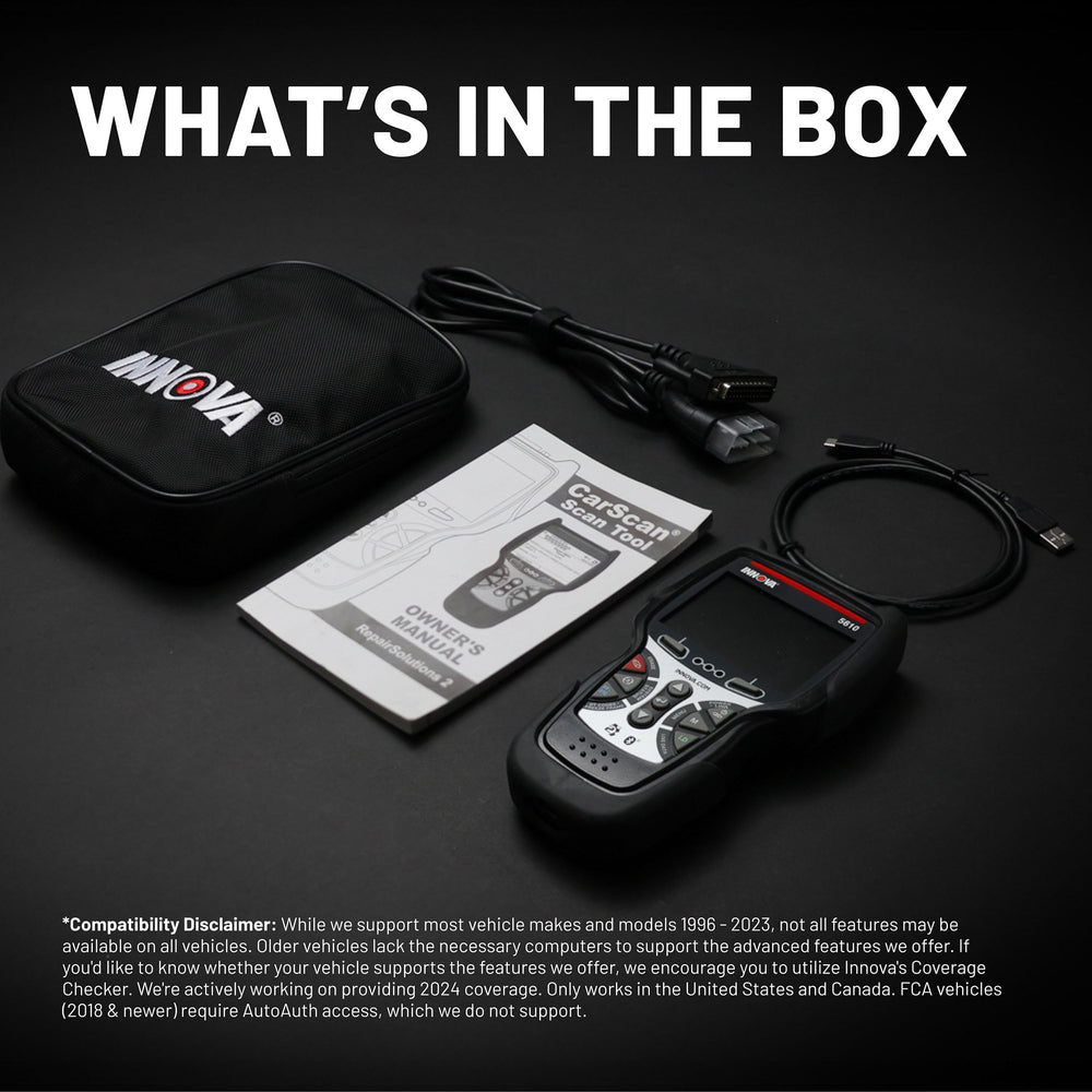 Innova 5610 free updates ensure current diagnostics without subscriptions