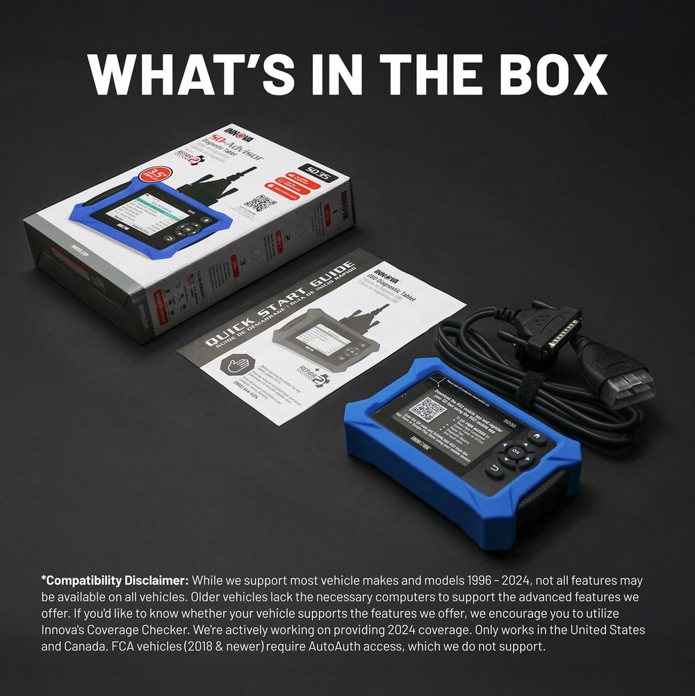 Innova SD35 battery test helps anticipate electrical health.