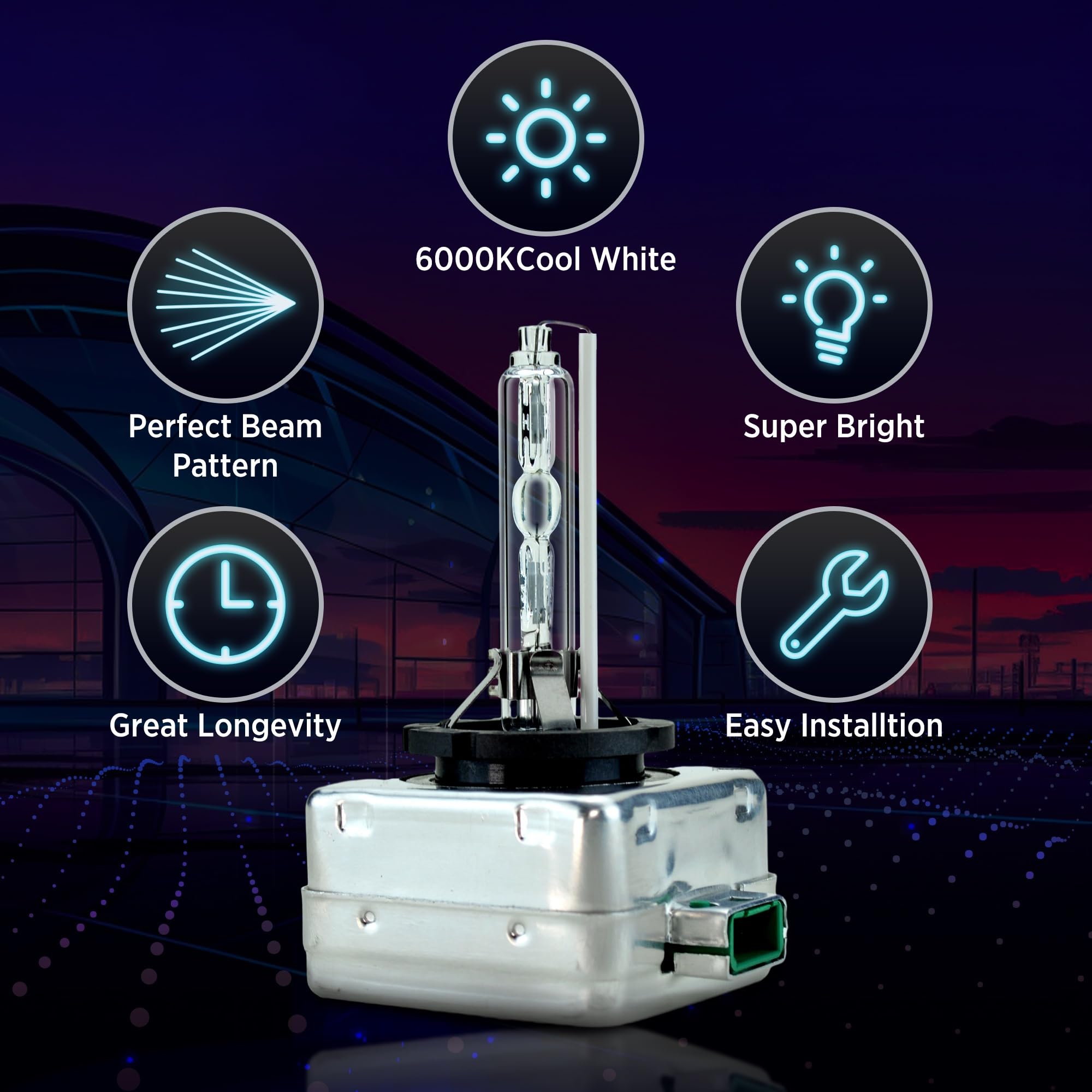 Compatibility info for Innovited D3S HID bulbs with stock headlights