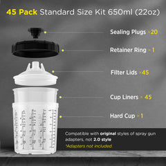 InoKraft cup liners and filter lids ensure clean filtration and easy changes