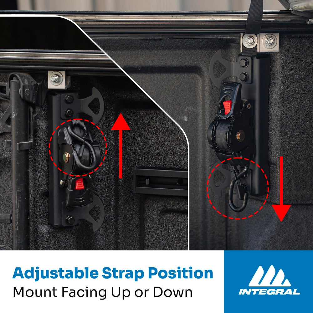 Integral Straps compatible with Chevrolet Silverado and GMC Sierra 2019+.