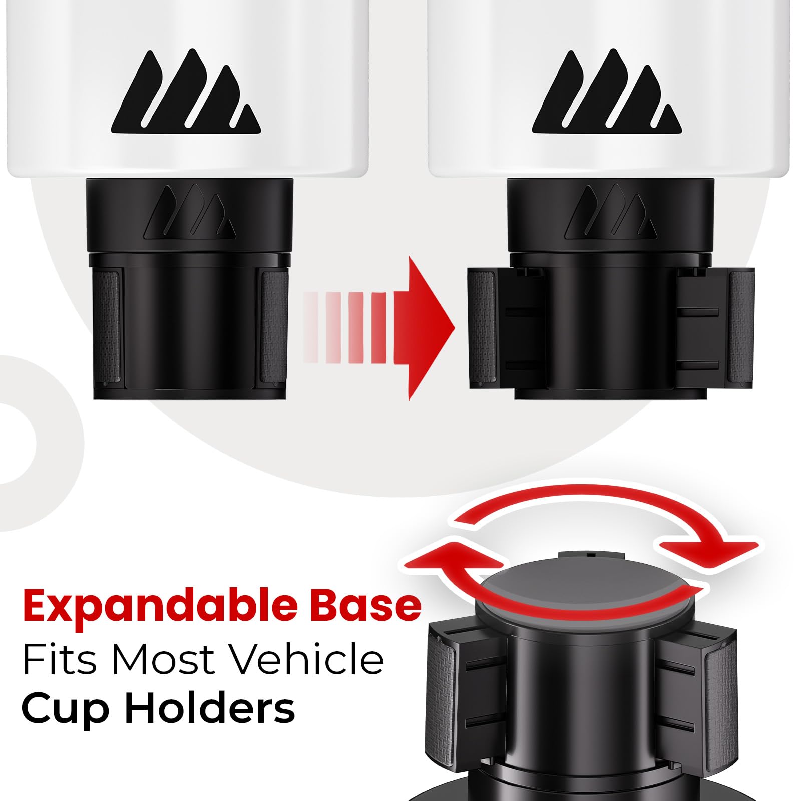 Integral Ultimate Expander features mug handle slot for easy mug placement