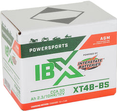 Interstate Batteries YT4B-BS safety flame-arrestor close-up for safer operation