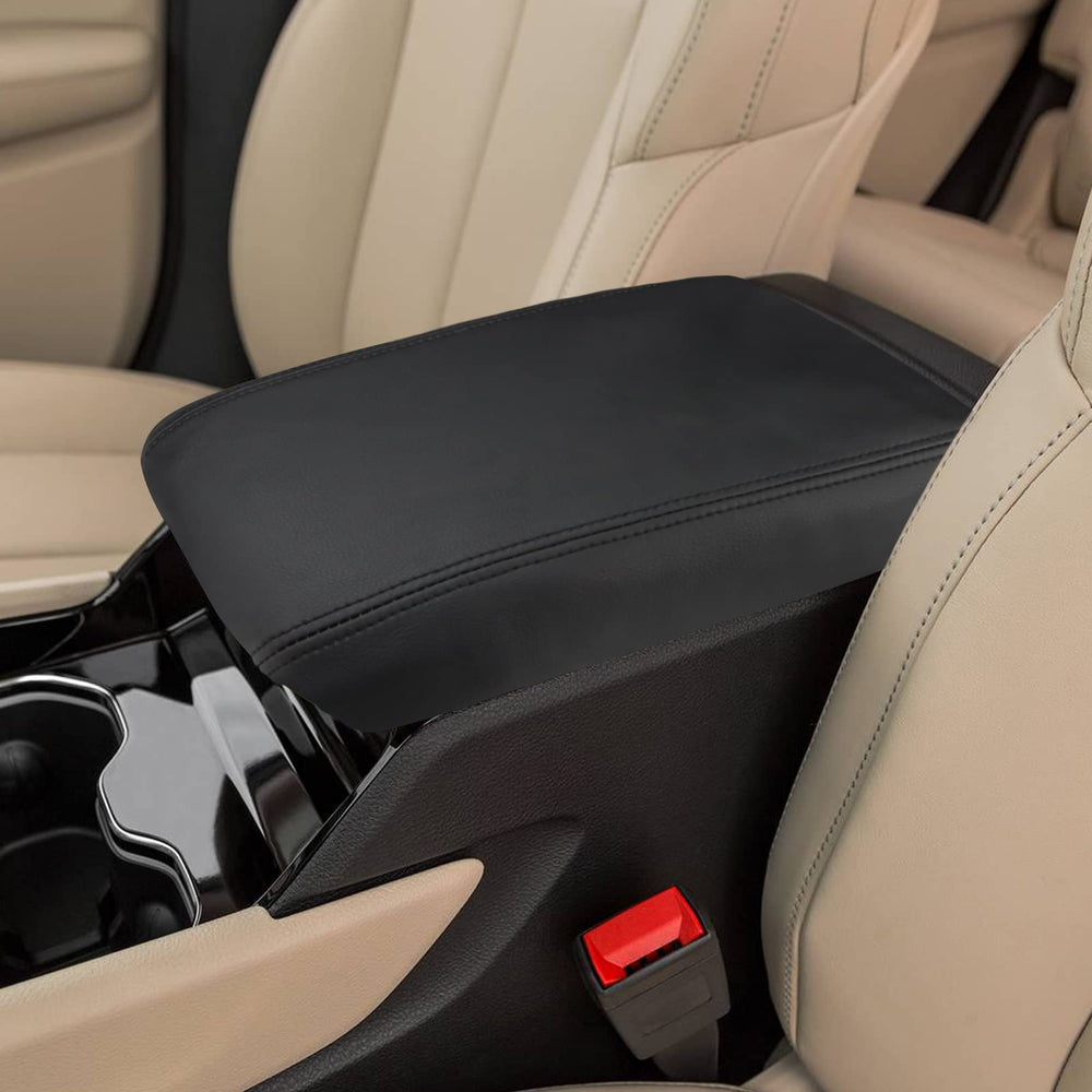 INTGET center console cover for Jeep Grand Cherokee L protects the lid and enhances style.