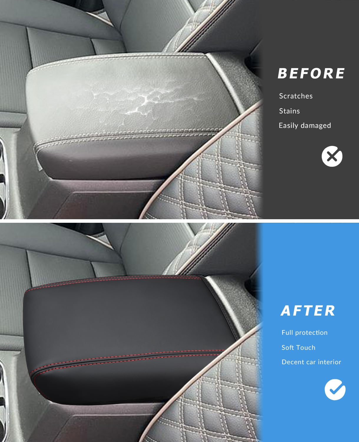 INTGET center console cover; OEM-fit for Colorado and Canyon vehicles.