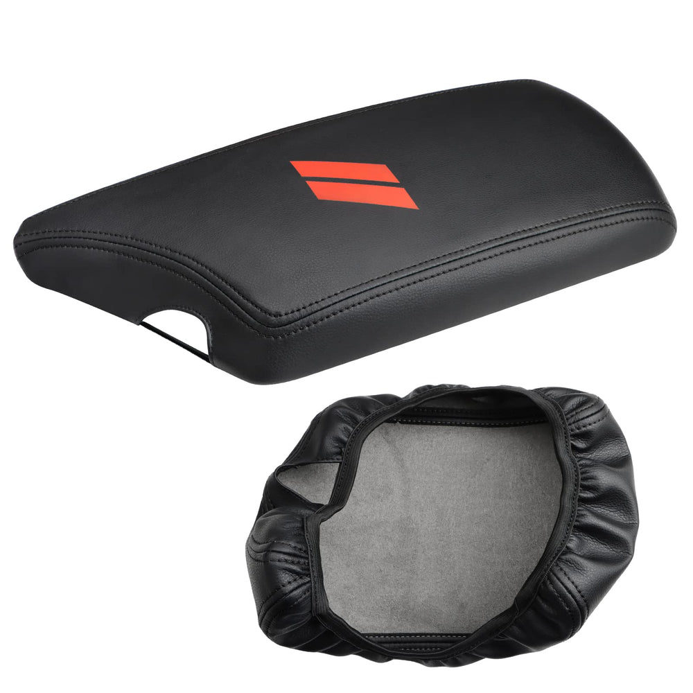 INTGET Challenger armrest cover in use protecting the lid during rides