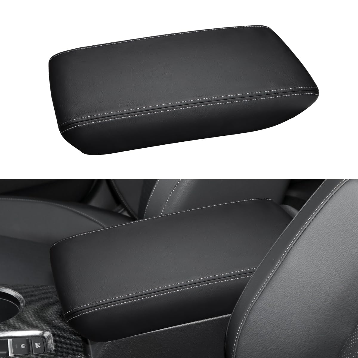 INTGET center console cover for Civic 11th gen CVT, refined fit and protection.