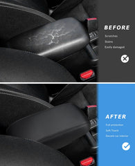 INTGET center console fitment shows a flat, wrinkle-free appearance on Forester