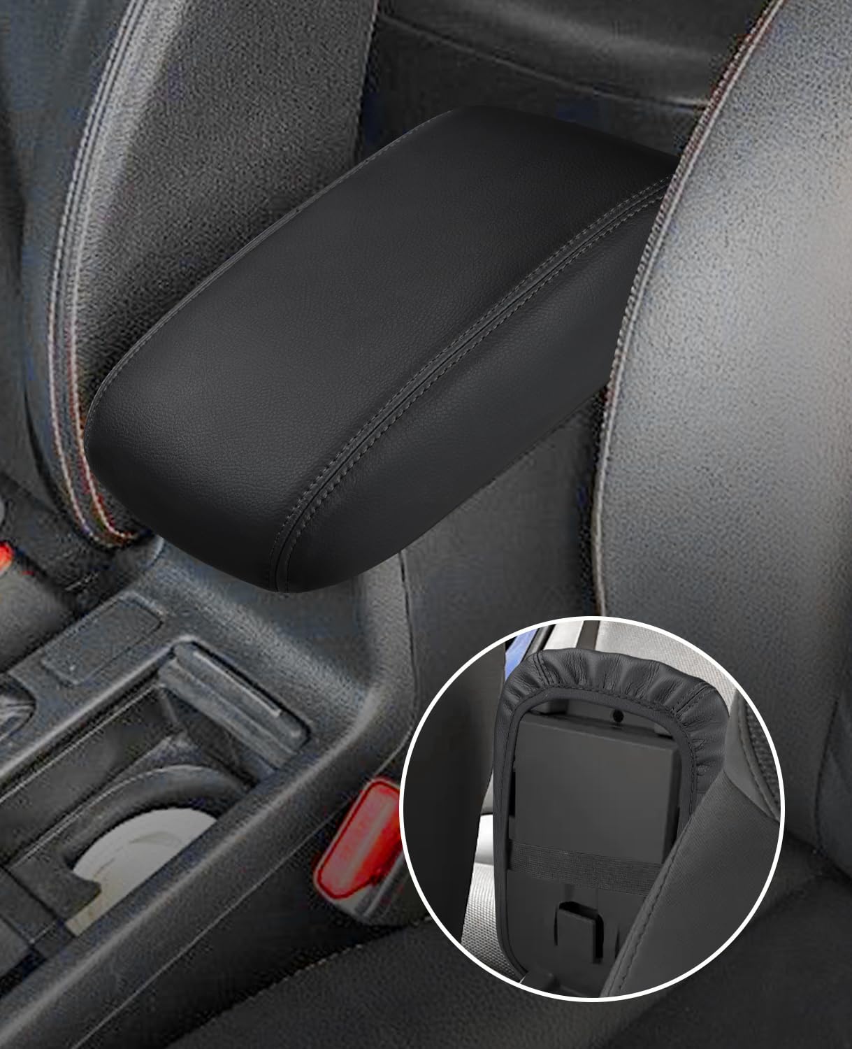 INTGET front-view shows seamless integration of the Forester console cover
