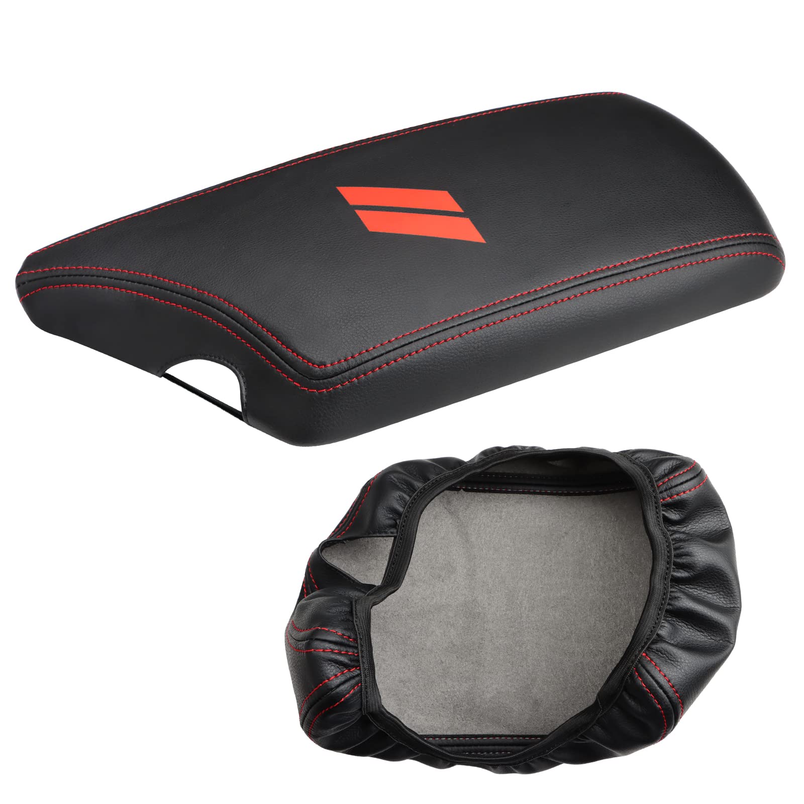 INTGET Challenger armrest cover fits 2015-2023 models for a seamless look.