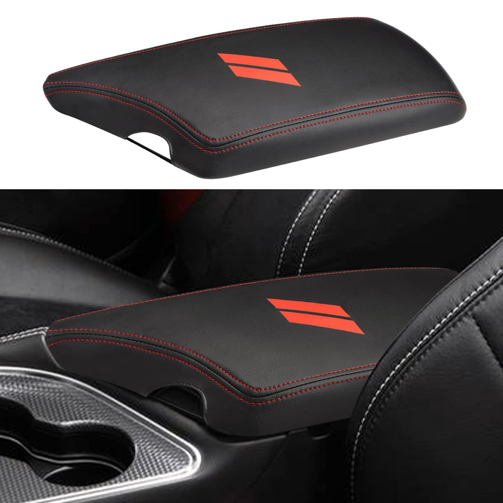INTGET Challenger armrest cover full top protects the console lid and preserves the interior.