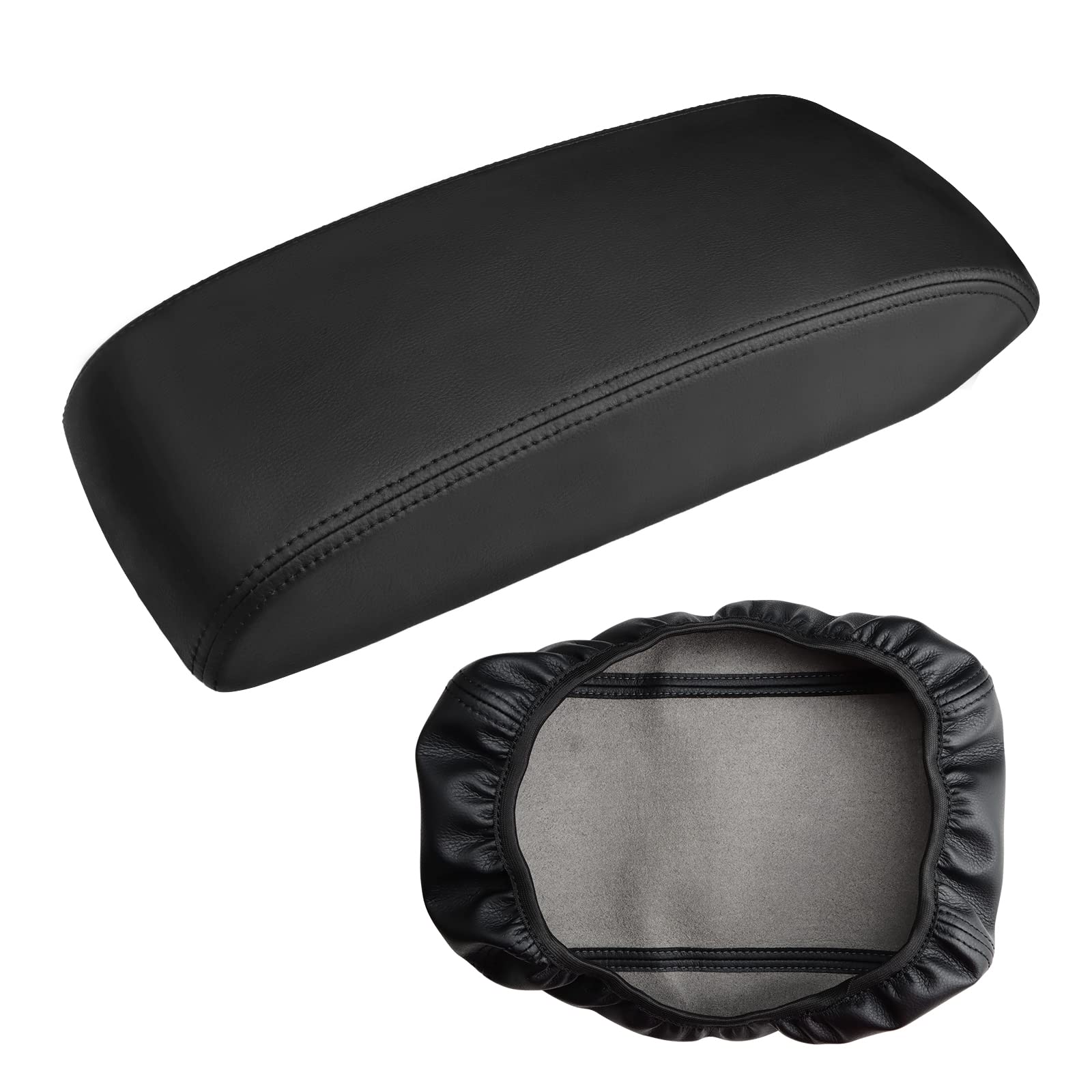 INTGET leather armrest cover increases comfort and grip on turns