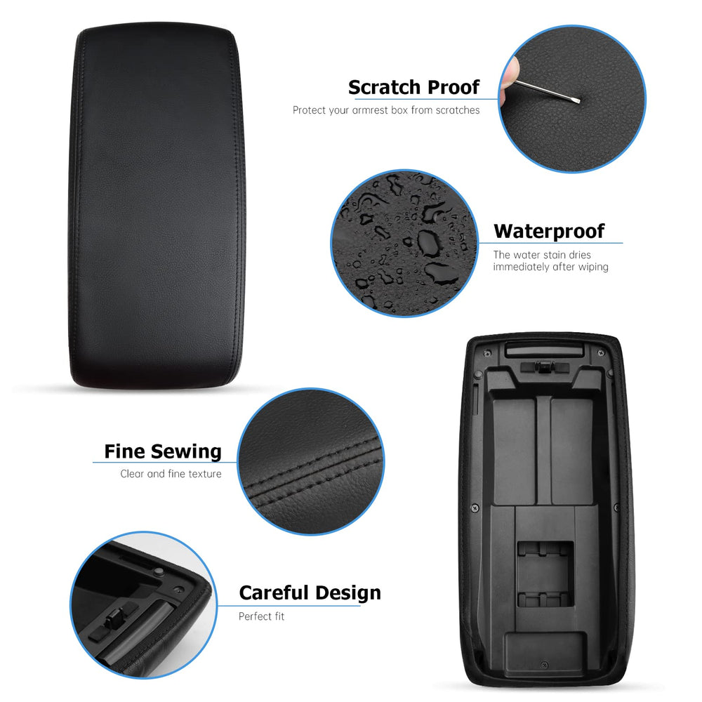 INTGET easy-install armrest cover with hooks for Subaru Outback