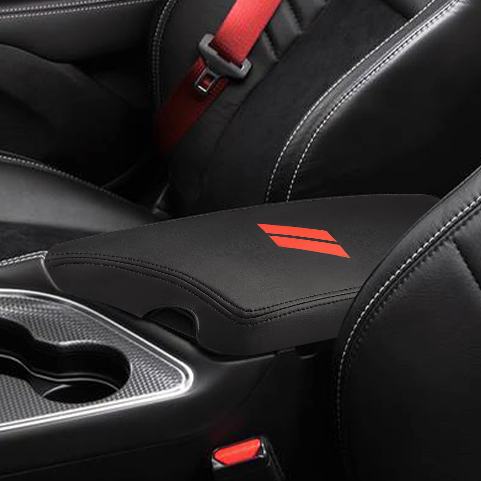 INTGET easy-install no-tools setup for Challenger armrest cover