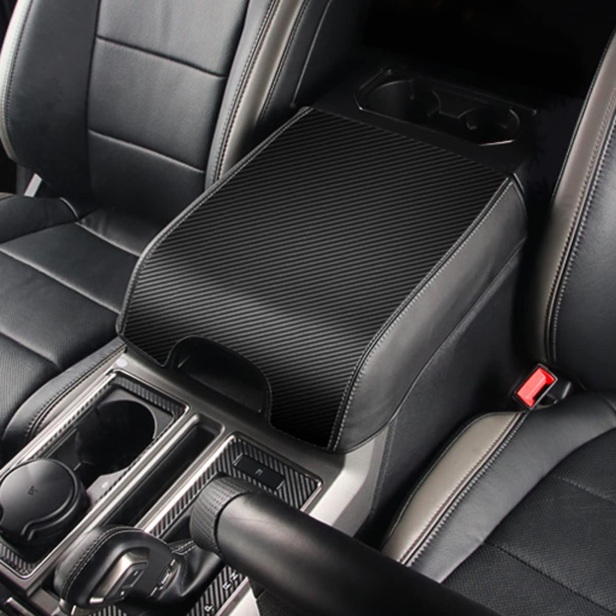 INTGET fitment-check ensures seamless opening of the center console lid