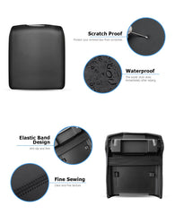 INTGET elbow-comfort cover provides soft support during long drives.