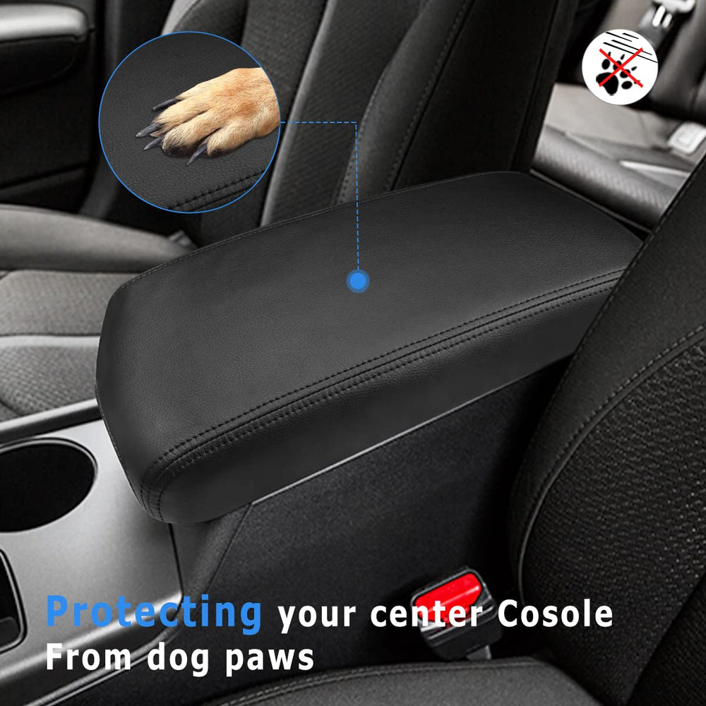 INTGET flat-fit armrest cover preserves easy lid access