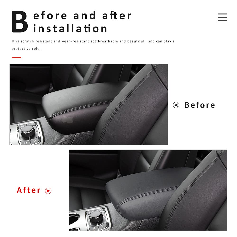 INTGET Grand Cherokee armrest cover full top coverage on armrest