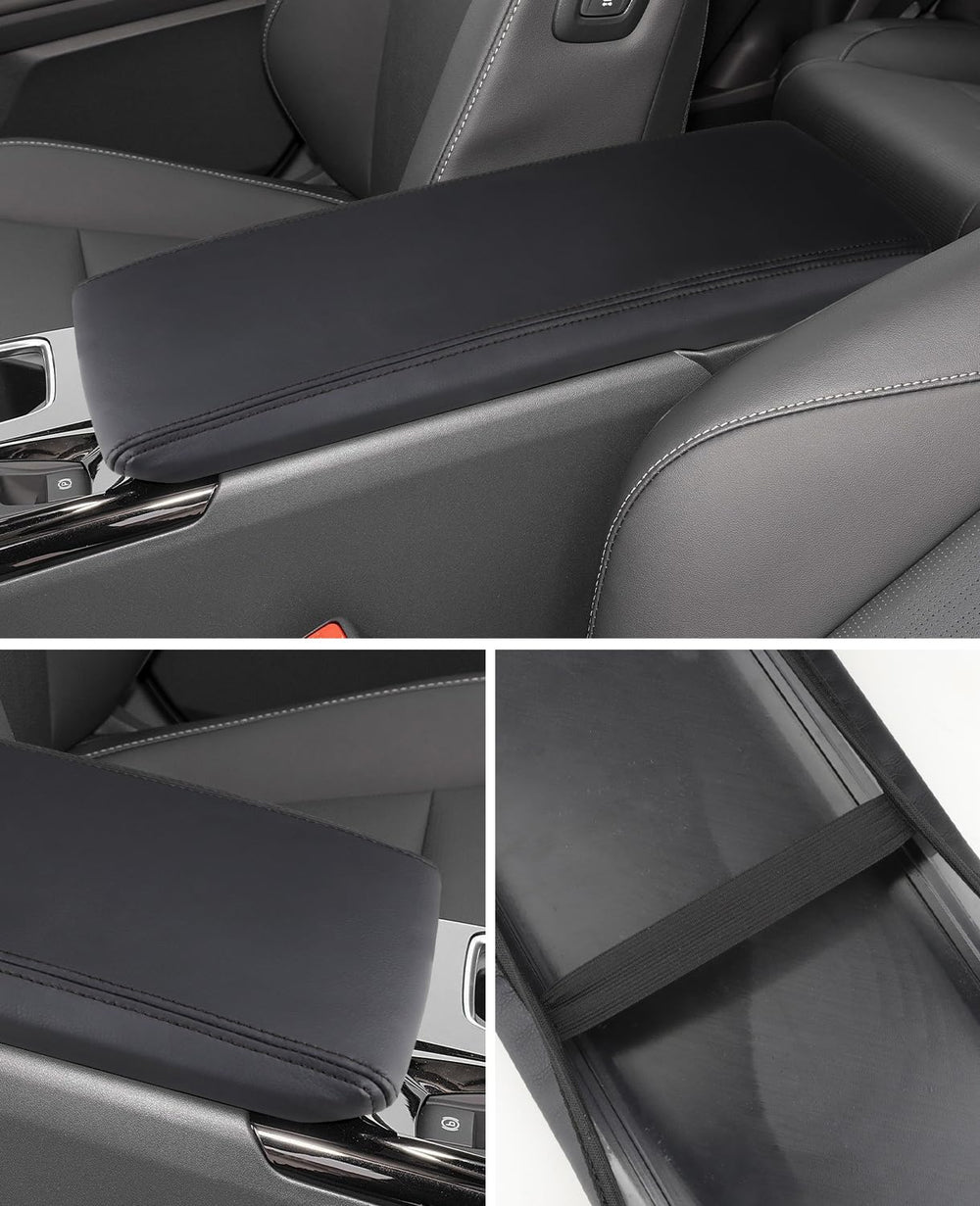 INTGET leather armrest pad for Camry provides a comfortable grip during drives.