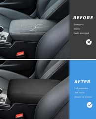 INTGET pet-friendly interior cover reduces armrest wear during trips with pets