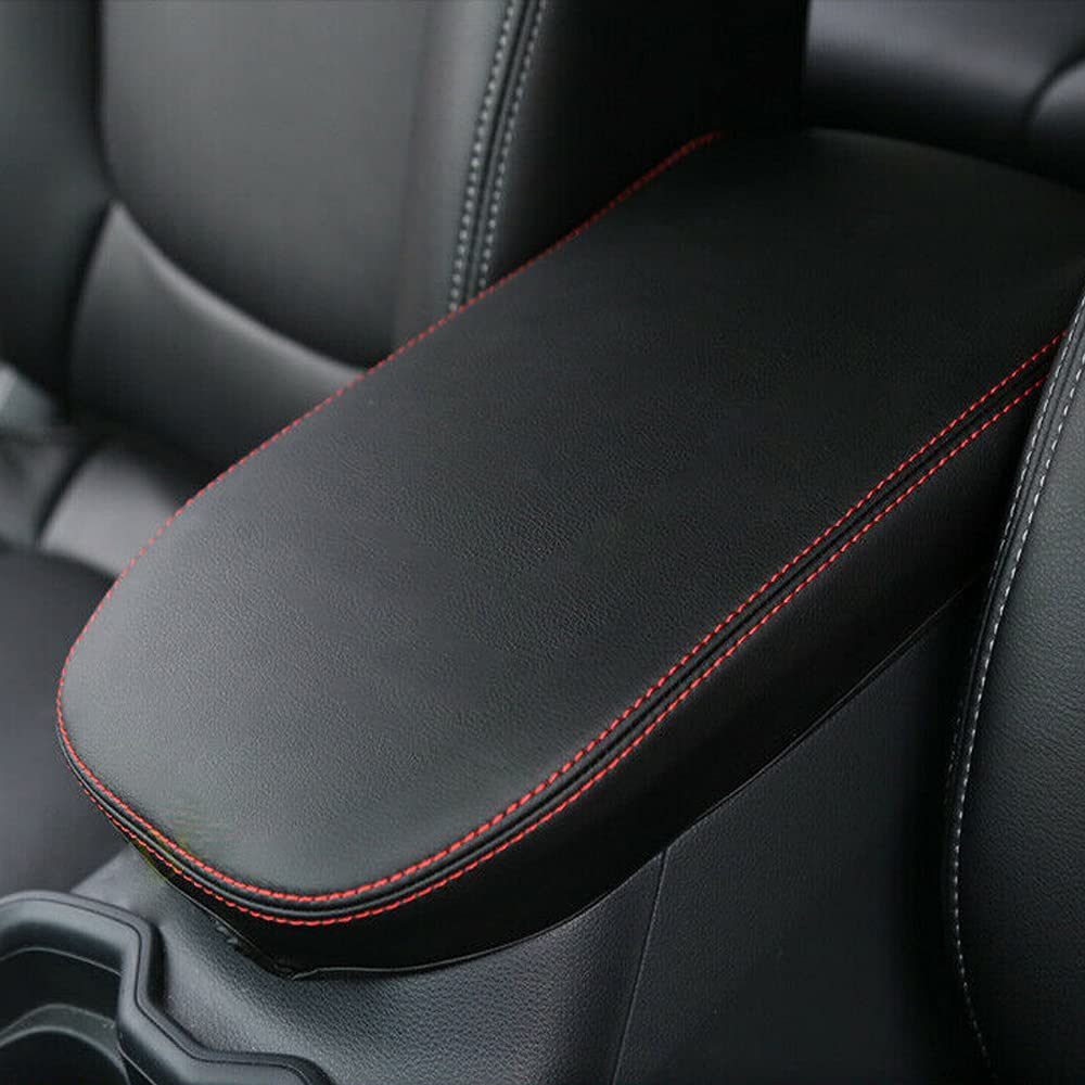 INTGET center console cover for RAV4 protects the lid from wear and spills.