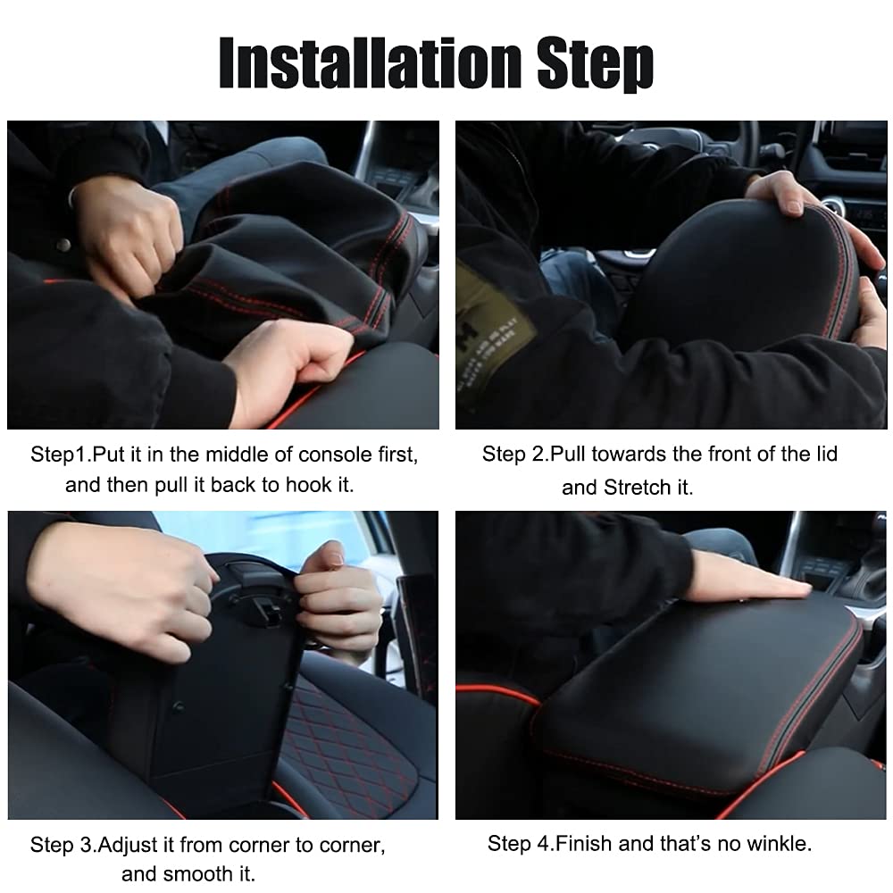 INTGET wrinkle-free fit wraps the console lid for a seamless look.