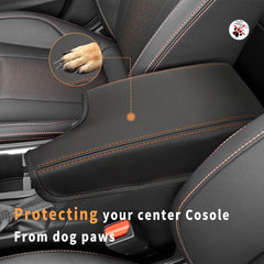INTGET Subaru armrest protector guards against spills and scratches in busy rides.