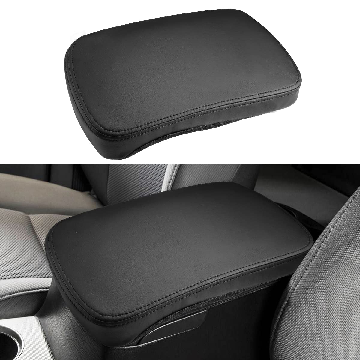 INTGET Tacoma armrest cover top protects from wear and spills.
